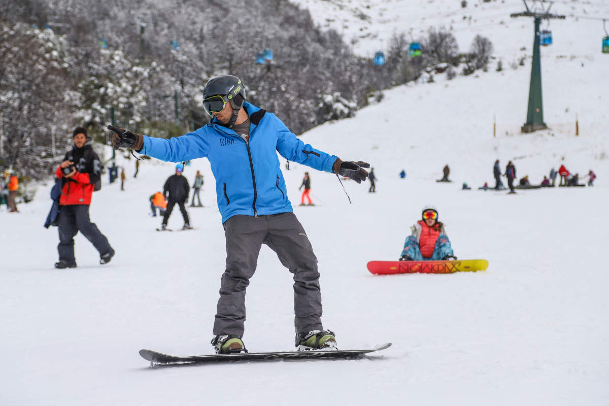 The jpg image of the challenge A guy snowboarding image given in the challenge